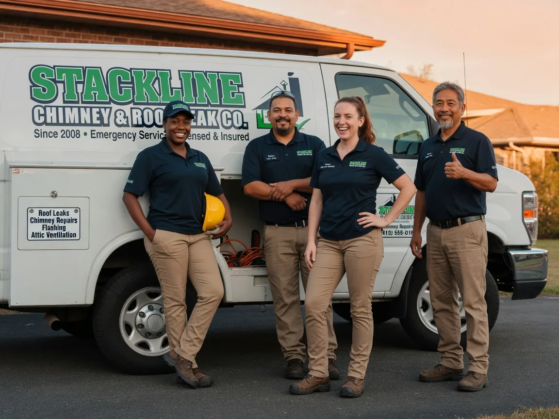 Chimney flashing repair company in Newbury, OH